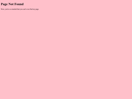 not_found screenshot