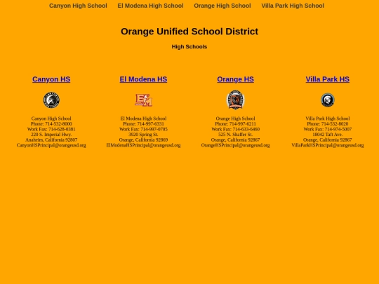 HSwebsites screenshot