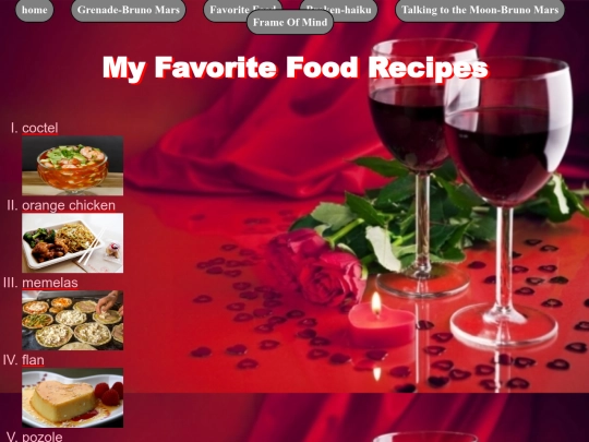 myfavoritefood screenshot