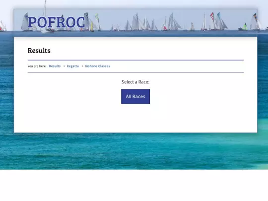 Regatta/Inshore Classes screenshot