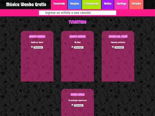 MUSICA/variados screenshot