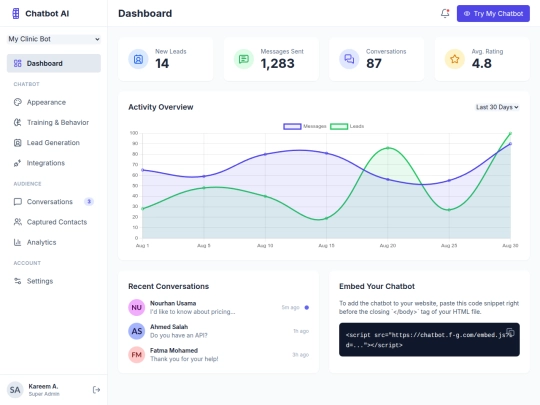chatbot/web screenshot