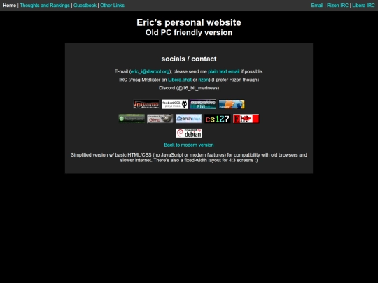 OldPC screenshot