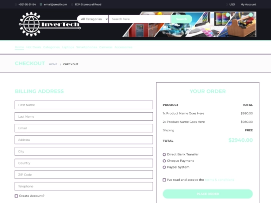checkout screenshot