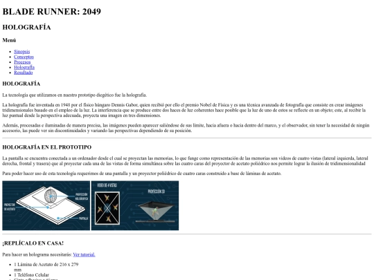 Holografia screenshot