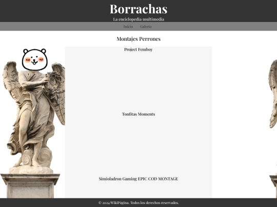 neocities-borrachas/gallery screenshot