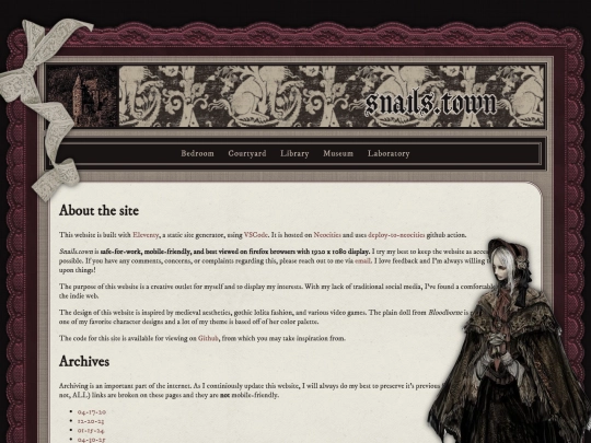 site screenshot