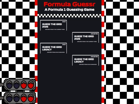 FormulaGuessr screenshot