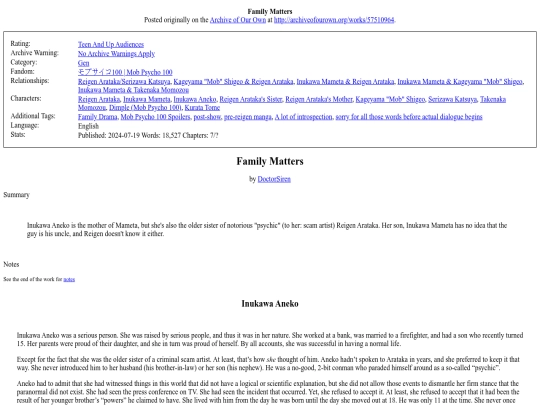Fanfics/Family_Matters 7 screenshot