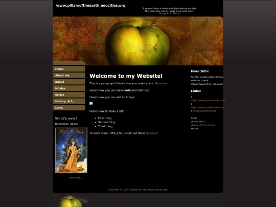 Books screenshot