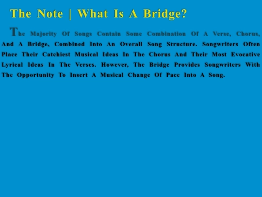 what is a bridge screenshot
