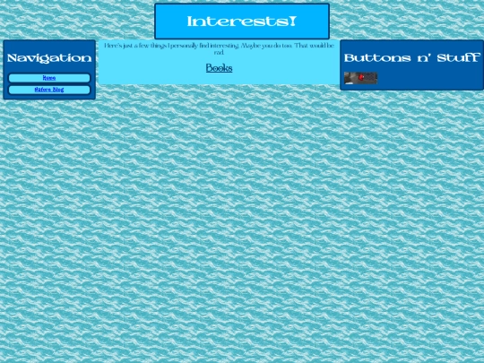 Interests screenshot