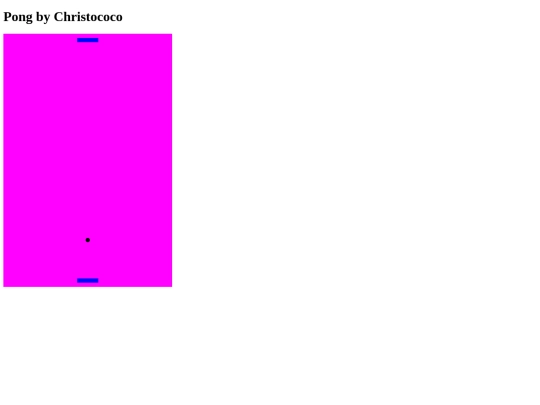 pong screenshot