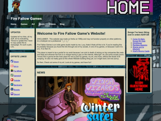 Home screenshot