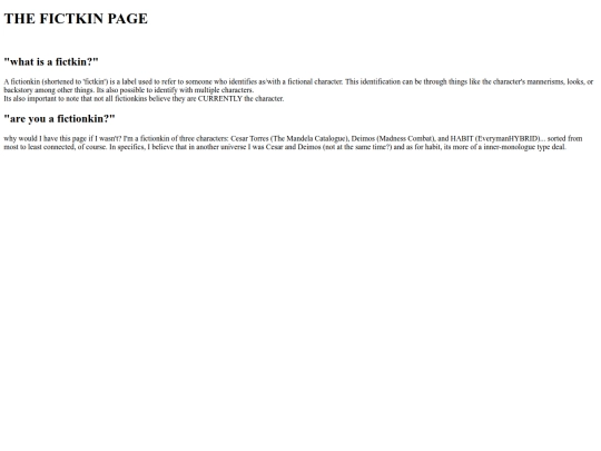 fictkin screenshot