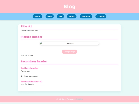 blog screenshot