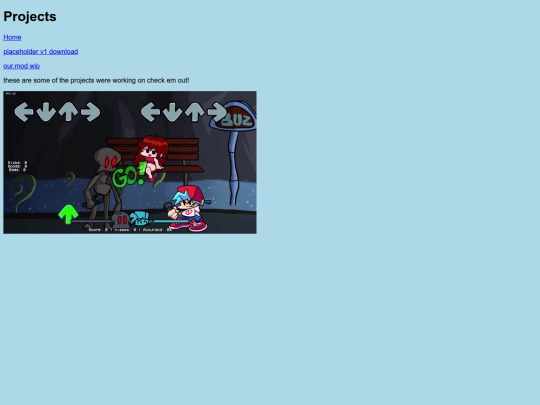 projects screenshot