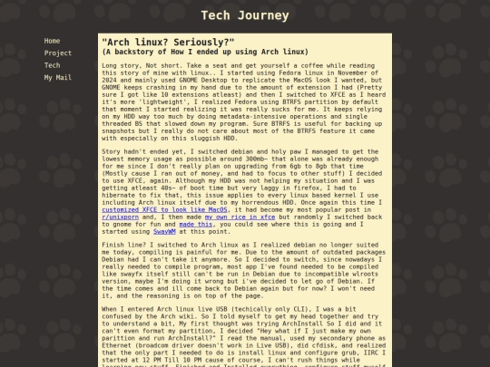 tech screenshot
