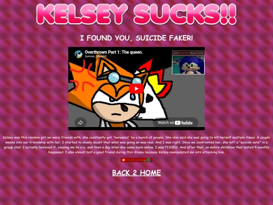 Kelsey screenshot