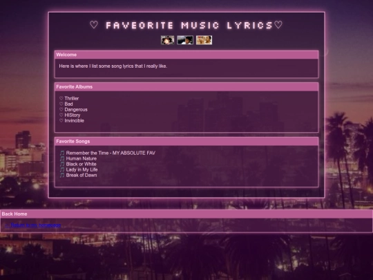 lyrics screenshot