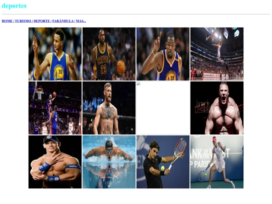 deporte screenshot