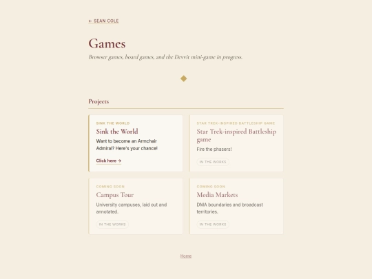games screenshot
