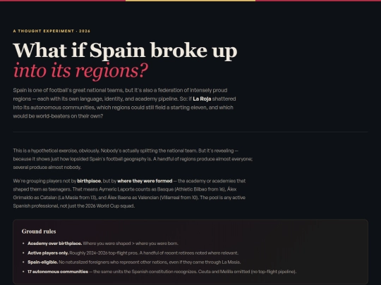 sports/LaRoja-regions screenshot
