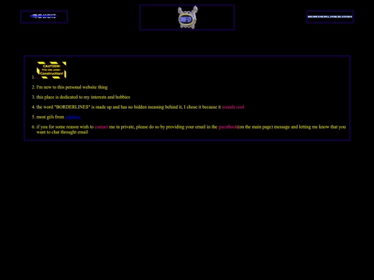 info screenshot
