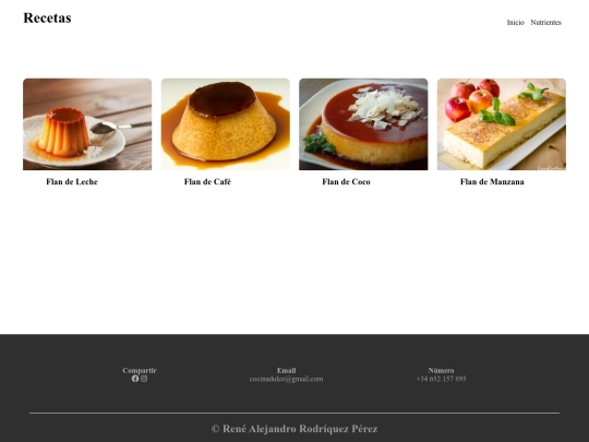 RecetaFlan screenshot