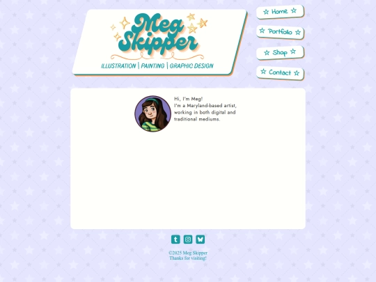 portfolio/home screenshot