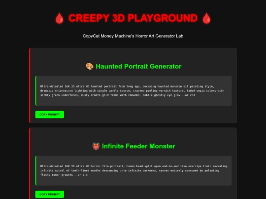 creepy3d screenshot