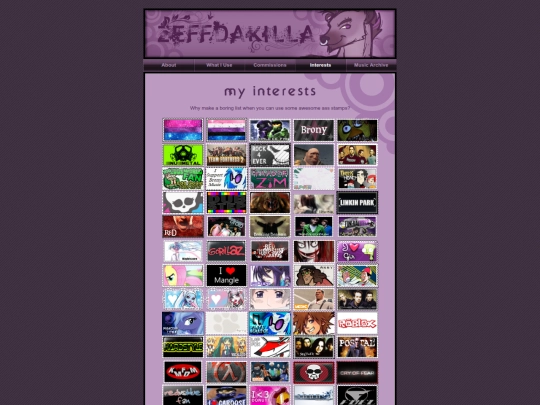interests screenshot