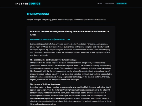 blog screenshot
