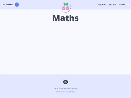 nav/maths screenshot