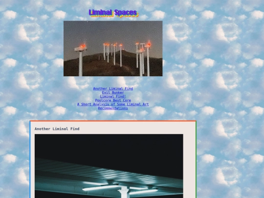 liminalspaces screenshot