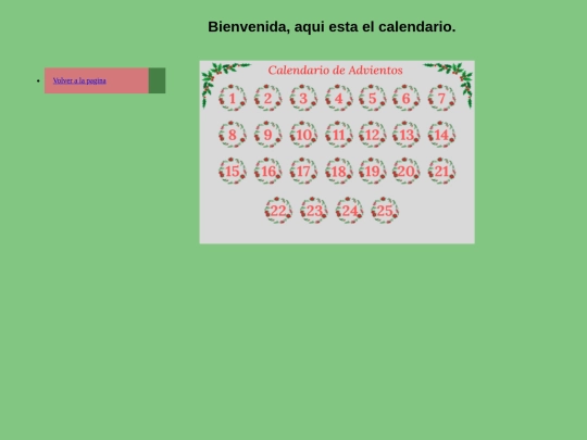 Calendario screenshot