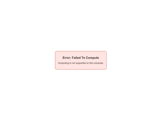 error screenshot