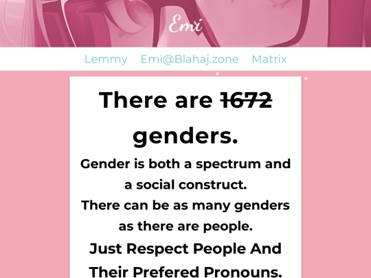 genders screenshot