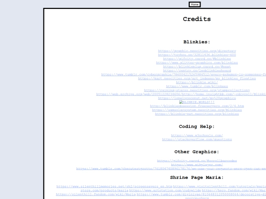 Credits screenshot