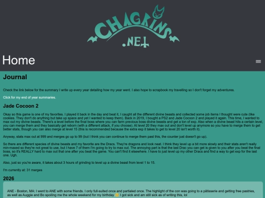 journal screenshot