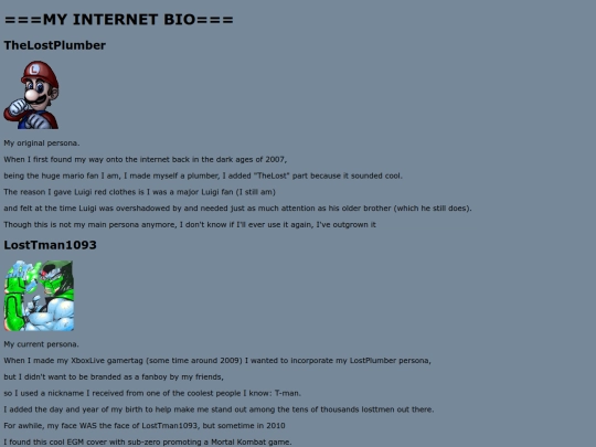 MyInternetBio screenshot