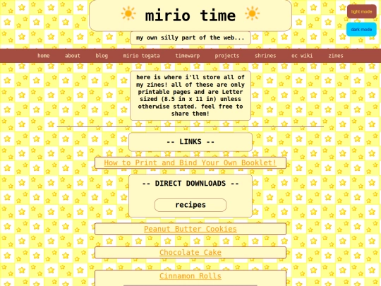 zines screenshot