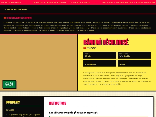 recettes/recette-banh-mi screenshot