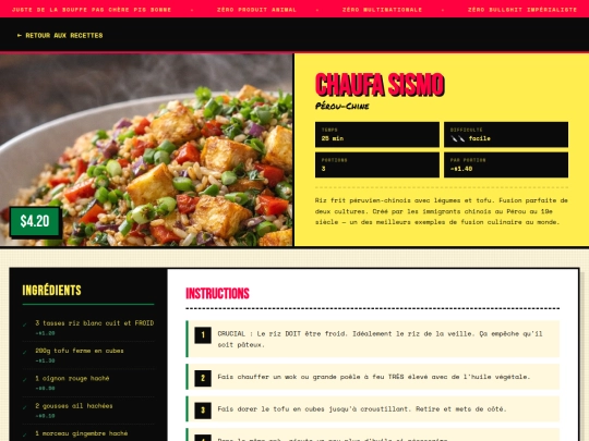 recettes/recette-chaufa screenshot