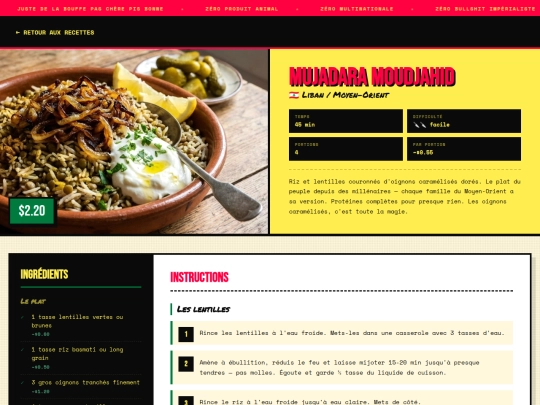 recettes/recette-mujadara screenshot