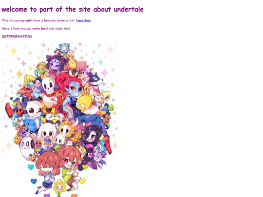 undertale screenshot
