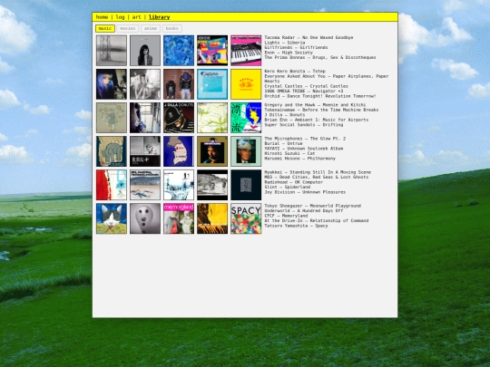 library screenshot