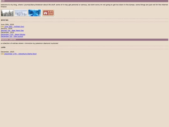 blog screenshot