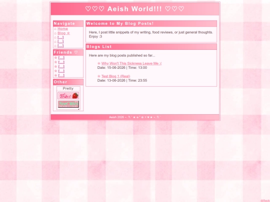 blog_front screenshot