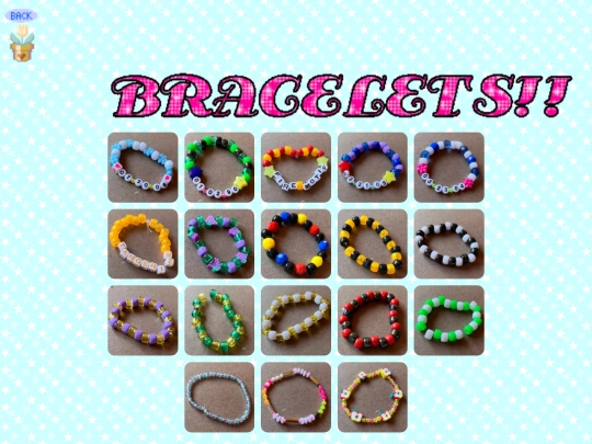 bracelets screenshot